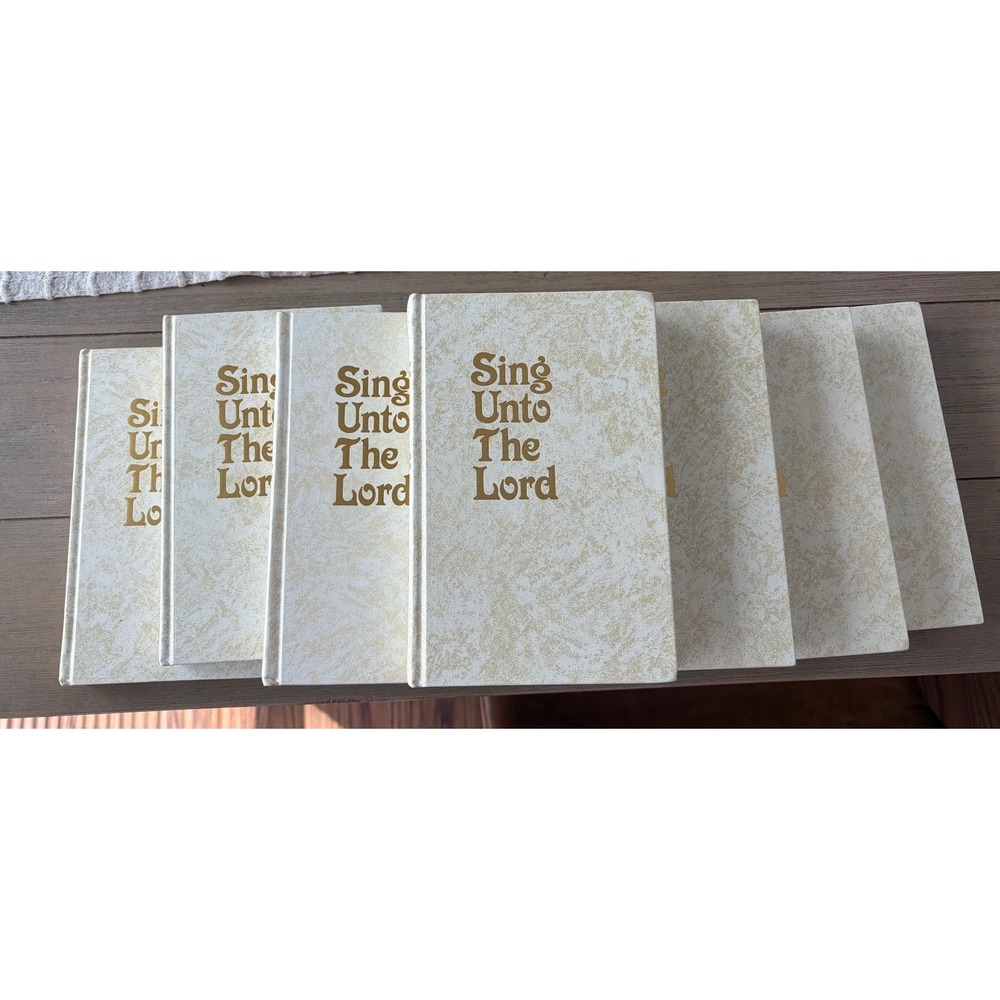 Vintage Sing Unto the Lord songbook Christian hymnal Word Aflame Press lot 10